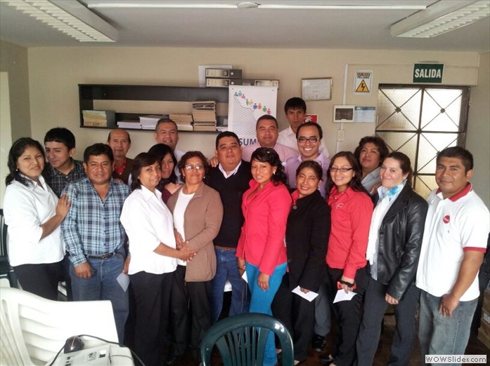 Grupo Las Palmeras - ASUME  Perú - Agosto 2013
